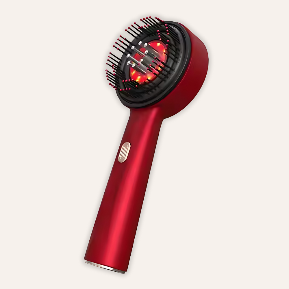 Hair Oiling Red Light Massager